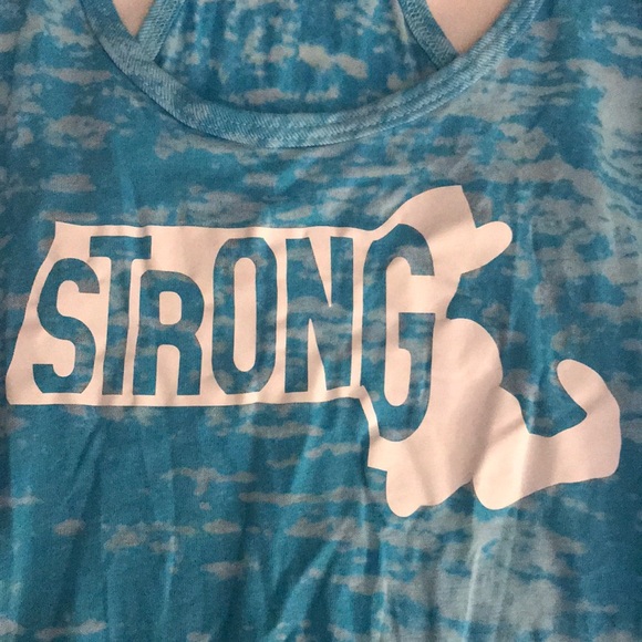 Boston Strong Razorback Tank - Picture 2 of 4